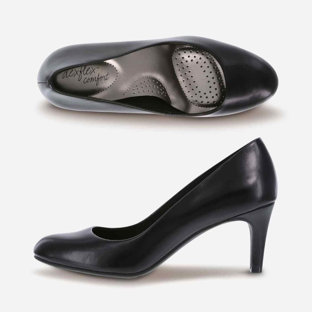 Dexflex Comfort Karma Round Toe Pumps